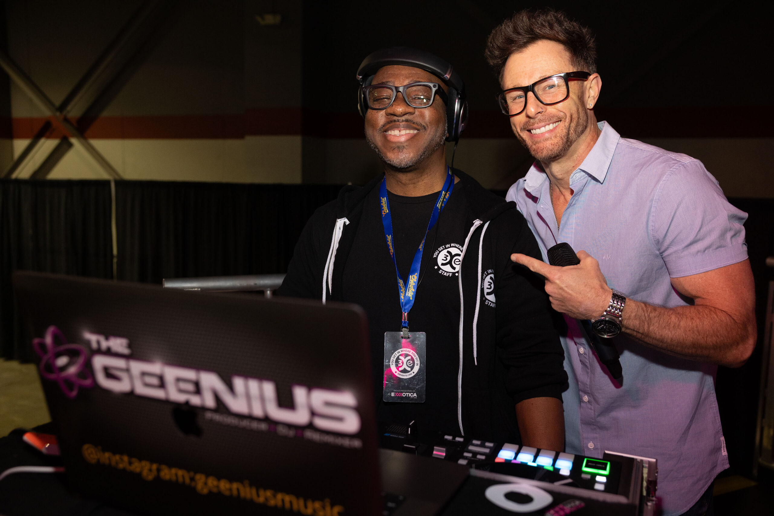 Adult event hosts at EXXXOTICA — official event photo